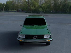 renault 12 - dacia 1300 estate hdri 3D Model