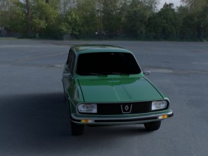 renault 12 - dacia 1300 estate hdri 3D मॉडल