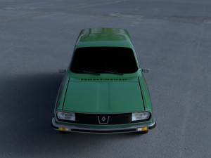 renault 12 - dacia 1300 estate hdri 3D मॉडल