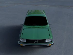 renault 12 - dacia 1300 estate hdri 3D Model