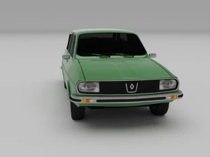 renault 12 - dacia 1300 estate hdri 3D Model