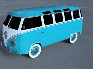 vw bus mk 1 hdri 3D Model