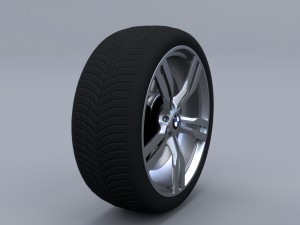 bmw g11 wheel 3D Model