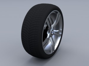 bmw g11 wheel 3D Model