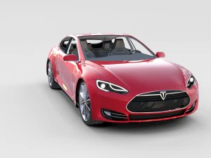 tesla model s com chassis-interior rev Modelo 3D