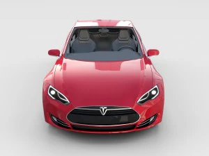 tesla model s com chassis-interior rev Modelo 3D