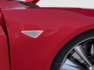 tesla model s with chassis-interior rev 3D Model