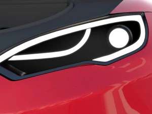 tesla model s com chassis-interior rev Modelo 3D