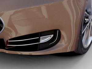 tesla model s with chassis-interior rev 3D Model