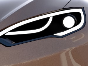 tesla model s with chassis-interior rev 3D Model