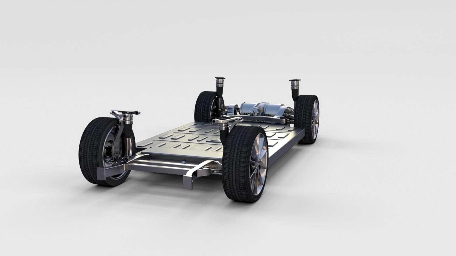 tesla model s chassis rev 3D Model .c4d .max .obj .3ds .fbx .stl .blend