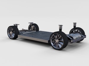 tesla model s chassis rev Modelo 3D