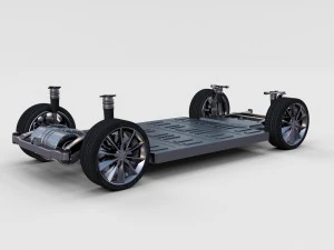 tesla model s chassis rev 3D Model