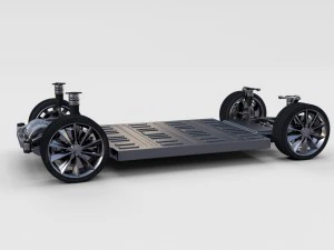 tesla model s chassis rev 3D Model