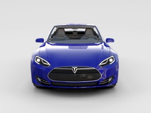 tesla model s with interior rev 3Dモデル