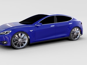 tesla model s p85 rev Modèle 3D