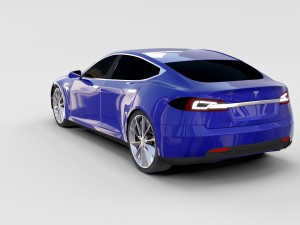 tesla model s p85 rev Modèle 3D