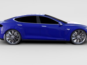 tesla model s p85 rev Modèle 3D