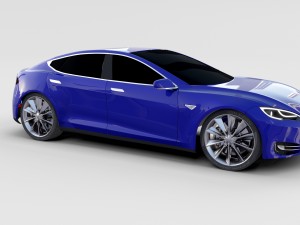 tesla model s p85 rev Modèle 3D