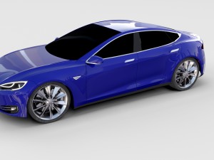 tesla model s p85 rev Modèle 3D