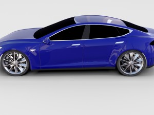 tesla model s p85 rev Modèle 3D