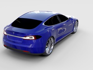 tesla model s p85 rev Modèle 3D