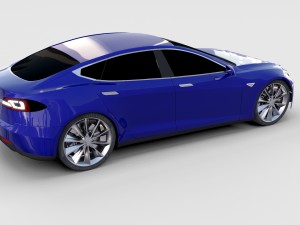 tesla model s p85 rev Modèle 3D