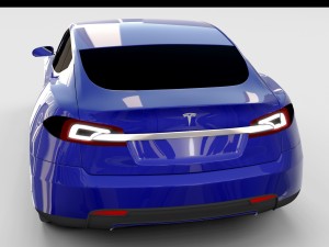 tesla model s p85 rev Modèle 3D
