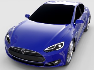 tesla model s p85 rev Modèle 3D