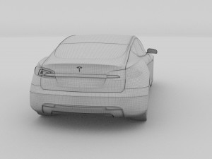 tesla model s p85 rev Modèle 3D