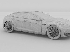 tesla model s p85 rev Modèle 3D