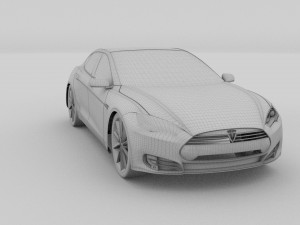tesla model s p85 rev Modèle 3D