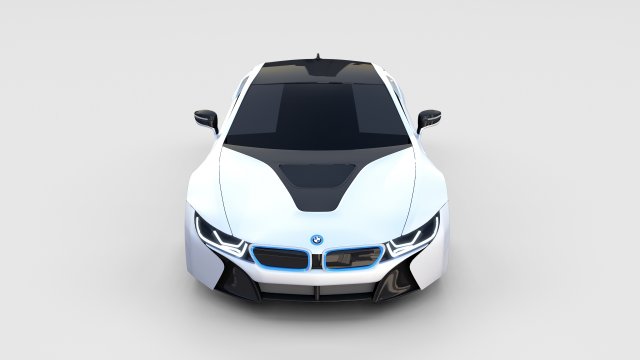 bmw i8 rev Model 3D .c4d .max .obj .3ds .fbx .stl .blend 