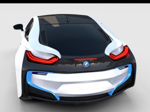 bmw i8 rev Model 3D