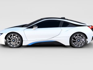 bmw i8 rev Model 3D
