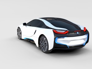 bmw i8 rev Model 3D