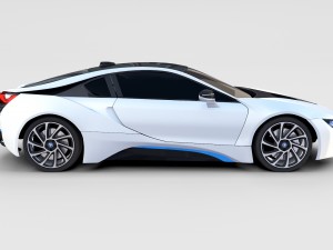 bmw i8 rev Model 3D