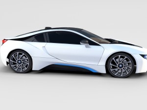 bmw i8 rev Model 3D