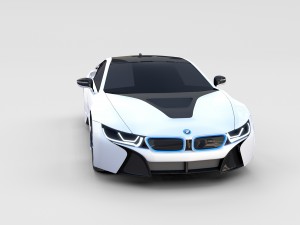 bmw i8 rev Model 3D