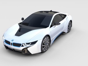 bmw i8 rev Model 3D