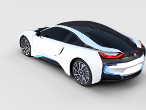 bmw i8 rev Model 3D