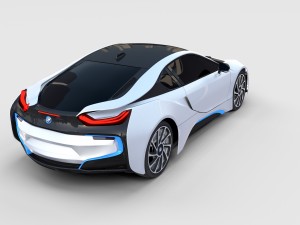 bmw i8 rev Model 3D