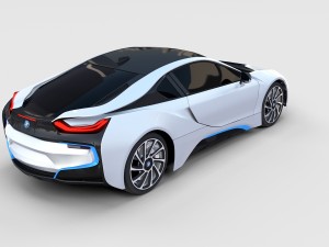 bmw i8 rev Model 3D