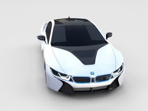 bmw i8 rev Model 3D