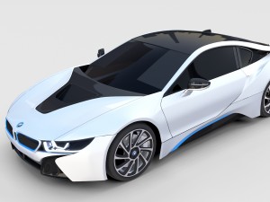 bmw i8 rev Model 3D