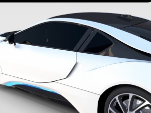 bmw i8 rev Model 3D