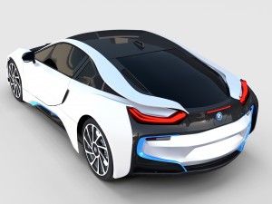 bmw i8 rev Model 3D