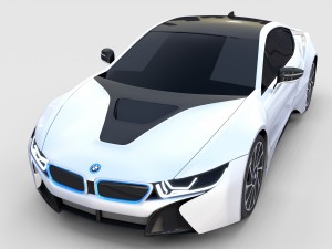 bmw i8 rev Model 3D