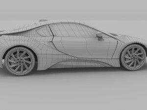 bmw i8 rev Model 3D