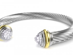 twisted bracelet 3D मॉडल